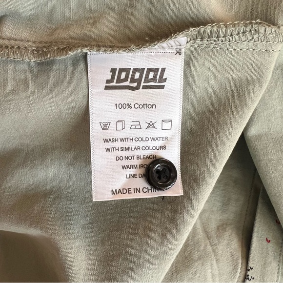 JOGAL CHRISTMAS HOLIDAY COTTON SHIRT  SIZE L  NEW - Picture 3 of 9